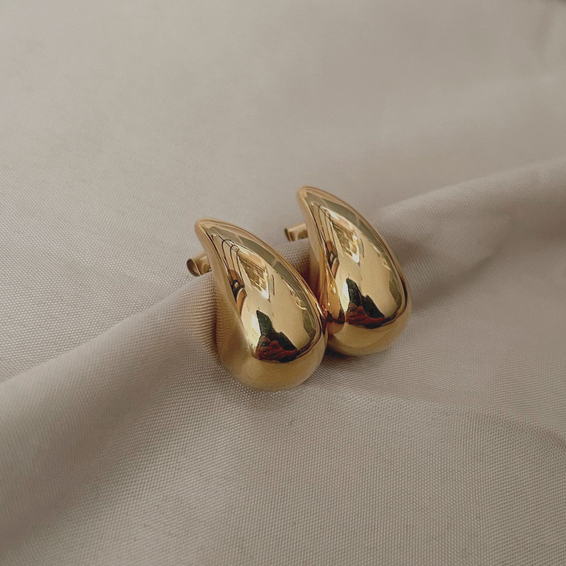 ARETES BOTTEGA DORADO