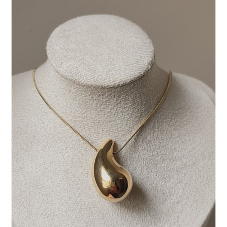 COLLAR BOTTEGA DORADO